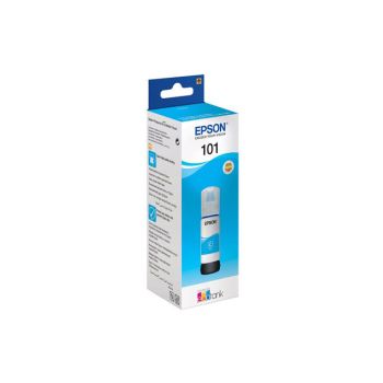 Bouteil d'encre EPSON 101 /Cyan /70 ml /Originale /Pour EcoTank ITS L4150 - L4160 - L6160 - L6170 - L6190 
