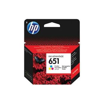 Cartouche Advantage Authentique HP 651 /Trois Couleurs /300p