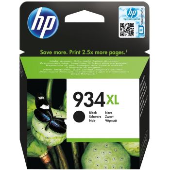 Cartouche HP 934XL High Yield Original Ink Cartridge /Noir /1000 Pages