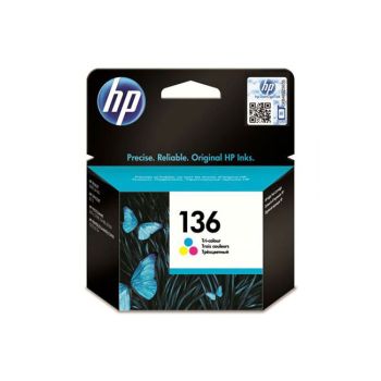 Cartouche d'impression Jet d'encre HP 136 /Trois couleurs