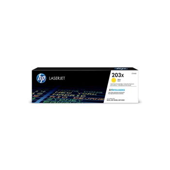 Cartouche de toner HP LaserJet 203X /Yellow /2500 pages /Laser /Imprimante multifonction HP Color LaserJet Pro M254dw - M254nw - M280nw - M281fdn - M281fdw   