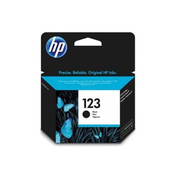 Cartouche HP 123 /Jet d'encre Authentique /Noir /120p