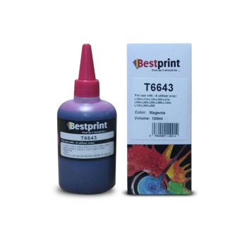 Bouteille d'encre BESTPRINT Serie L /Magenta /100 ml /C13T66434A