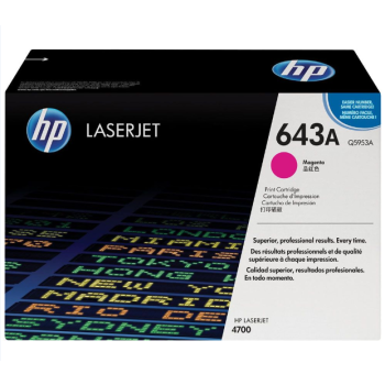 Toner HP 643A Original LaserJet Cartridge /Magenta 