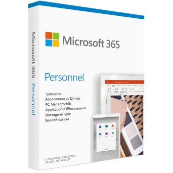 Microsoft  Office 365 Personnel /Français /1 an /Afrique uniquement médiane
