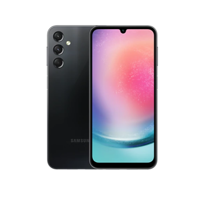 SAMSUNG Galaxy A24 /Noir /6.5" /Super AMOLED /Octa-Core /2.2 GHz - 2 GHz /6 Go /128 Go /13 Mpx - 50 + 5 + 2 Mpx /5000 mAh /Android
